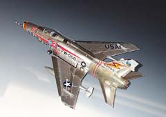 Picture of an F-100. Click on this picture to 
          start the video.