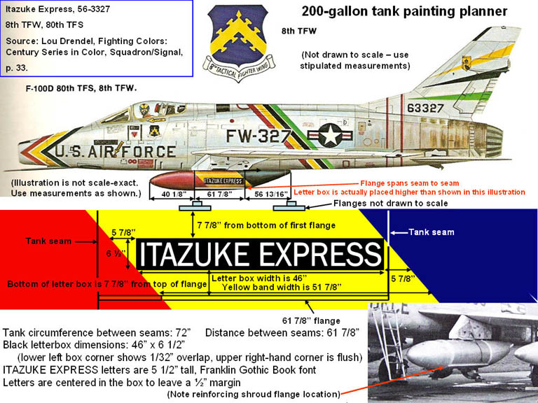 Illustration of the Itazuke Express color scheme. Click on the picture to enlarge it.