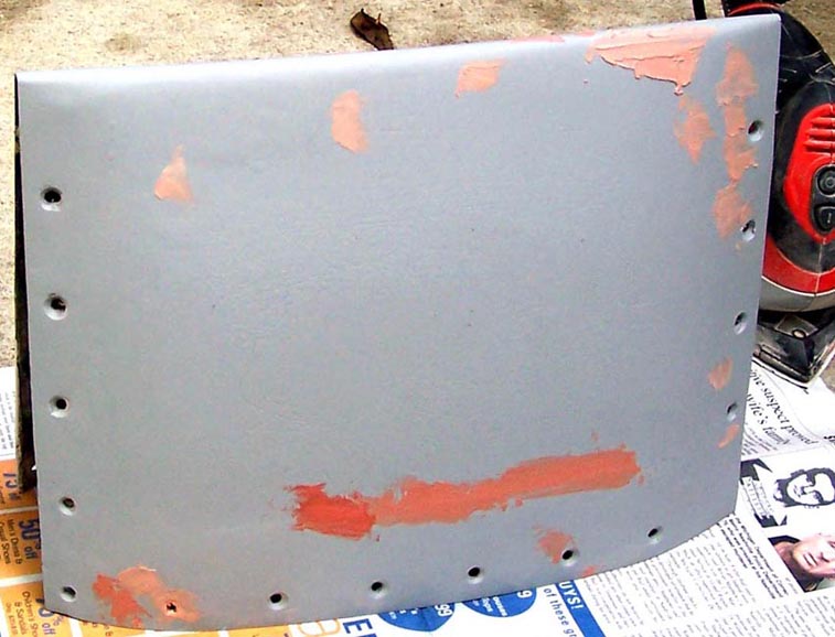 More Bondo work. Click on the picture to enlarge it.